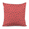 Cute Dachshund Pattern Print Pillow Cover