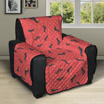 Cute Dachshund Pattern Print Recliner Protector