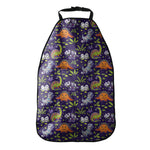 Cute Dino Halloween Pattern Print Car Seat Organizers