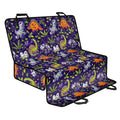 Cute Dino Halloween Pattern Print Pet Car Back Seat Cover