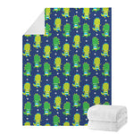 Cute Dino T-Rex Pattern Print Blanket