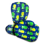 Cute Dino T-Rex Pattern Print Boxing Gloves