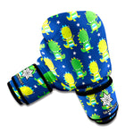 Cute Dino T-Rex Pattern Print Boxing Gloves