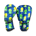 Cute Dino T-Rex Pattern Print Boxing Gloves