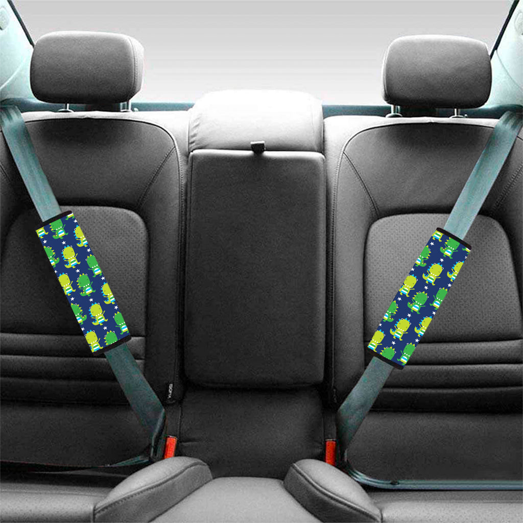 Cute Dino T-Rex Pattern Print Car Seat Belt Covers