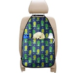 Cute Dino T-Rex Pattern Print Car Seat Organizers