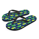 Cute Dino T-Rex Pattern Print Flip Flops