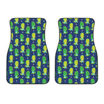 Cute Dino T-Rex Pattern Print Front Car Floor Mats
