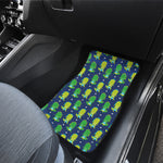 Cute Dino T-Rex Pattern Print Front Car Floor Mats