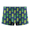 Cute Dino T-Rex Pattern Print Men's Boxer Briefs