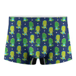 Cute Dino T-Rex Pattern Print Men's Boxer Briefs