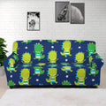 Cute Dino T-Rex Pattern Print Sofa Cover