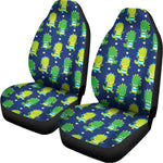 Cute Dino T-Rex Pattern Print Universal Fit Car Seat Covers