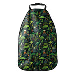 Cute Dinosaur And Floral Pattern Print Car Seat Organizers