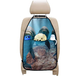 Cute Dolphins In The Ocean Print Car Seat Organizers