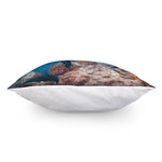 Cute Dolphins In The Ocean Print Pillow Cover