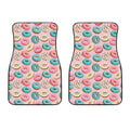 Cute Donut Pattern Print Front Car Floor Mats