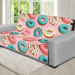 Cute Donut Pattern Print Futon Protector