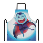 Cute Dracula Print Apron