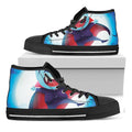 Cute Dracula Print Black High Top Sneakers