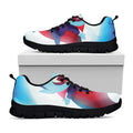 Cute Dracula Print Black Running Shoes