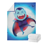 Cute Dracula Print Blanket