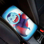 Cute Dracula Print Car Center Console Cover
