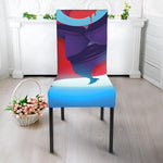 Cute Dracula Print Dining Chair Slipcover