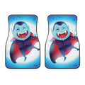 Cute Dracula Print Front Car Floor Mats