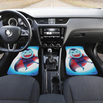 Cute Dracula Print Front Car Floor Mats