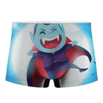 Cute Dracula Print Men's Boxer Briefs