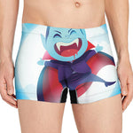 Cute Dracula Print Men's Boxer Briefs