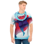 Cute Dracula Print Men's T-Shirt