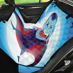 Cute Dracula Print Pet Car Back Seat Cover