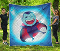 Cute Dracula Print Quilt