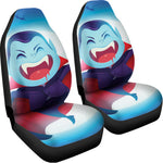 Cute Dracula Print Universal Fit Car Seat Covers