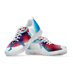 Cute Dracula Print White Sneakers