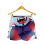 Cute Dracula Print Women's Shorts