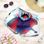 Cute Dracula Print Women's Shorts