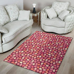 Cute Easter Eggs Pattern Print Area Rug