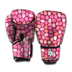 Cute Easter Eggs Pattern Print Boxing Gloves