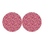 Cute Easter Eggs Pattern Print Car Coasters