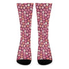 Cute Easter Eggs Pattern Print Crew Socks