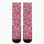 Cute Easter Eggs Pattern Print Crew Socks