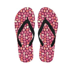 Cute Easter Eggs Pattern Print Flip Flops