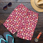 Cute Easter Eggs Pattern Print Men's Shorts