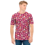 Cute Easter Eggs Pattern Print Men's T-Shirt
