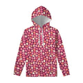 Cute Easter Eggs Pattern Print Pullover Hoodie