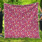 Cute Easter Eggs Pattern Print Quilt