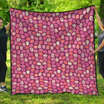 Cute Easter Eggs Pattern Print Quilt